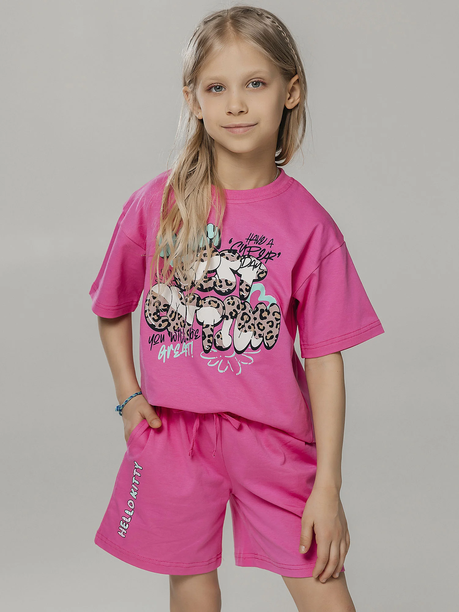 Футболка для девочки (011/1_ЛС26)