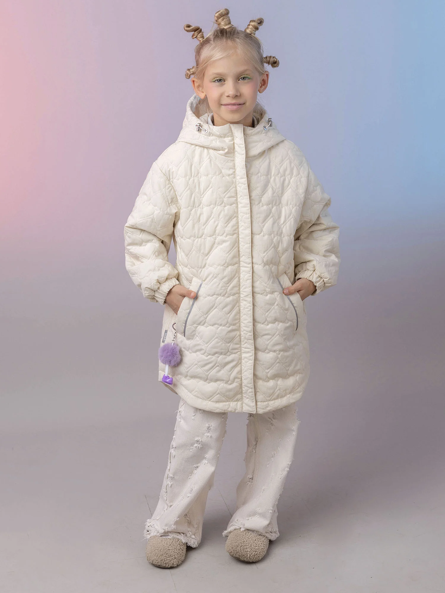 Парка для девочки Ялин (0272-26в)