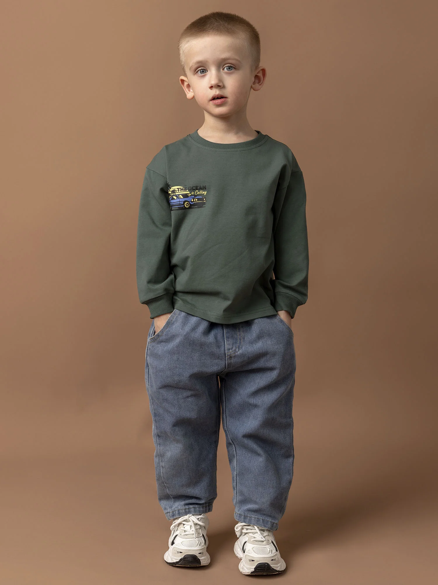 Лонгслив для мальчика (048_ЛС26)