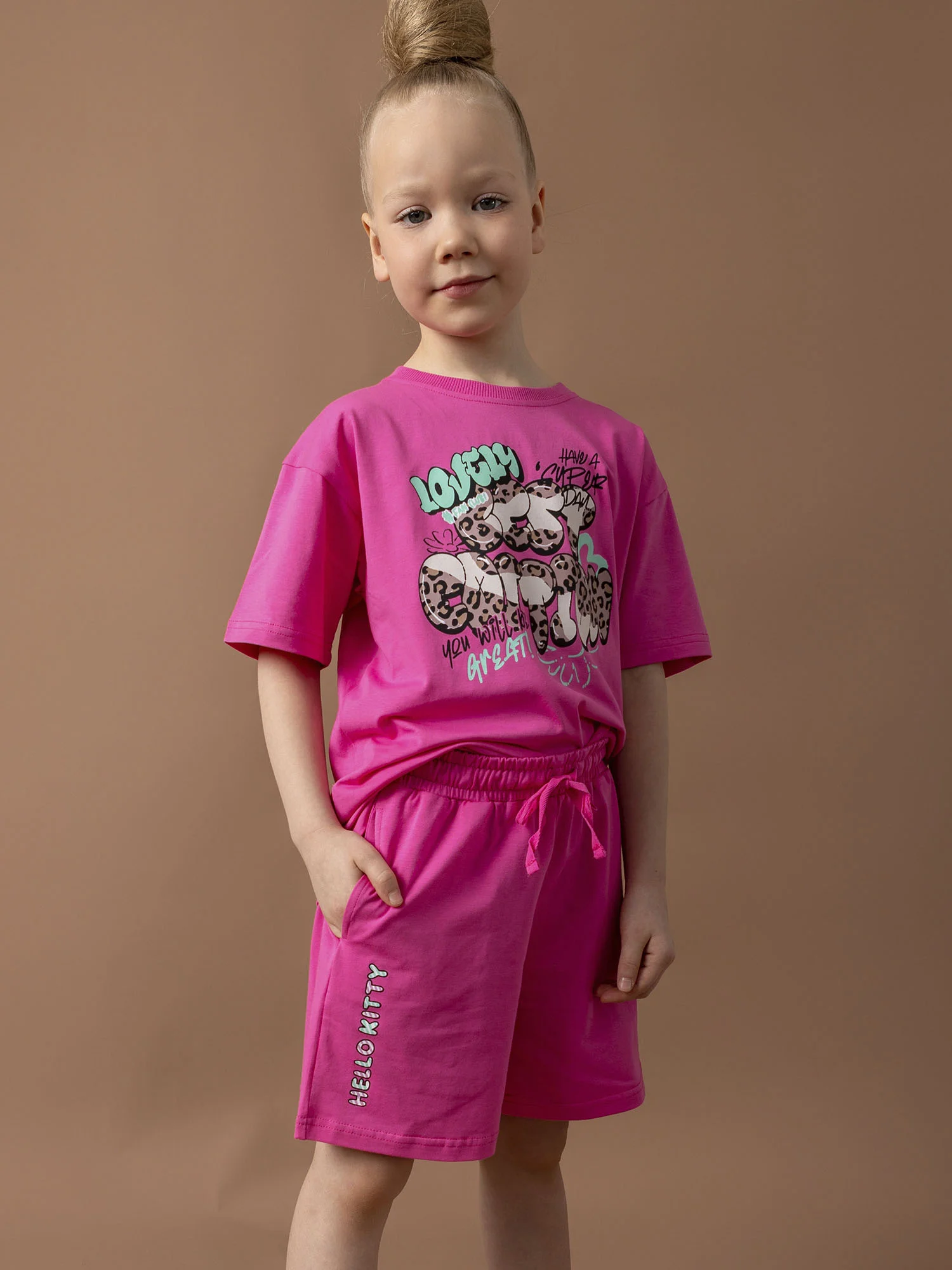 Футболка для девочки (011_ЛС26)