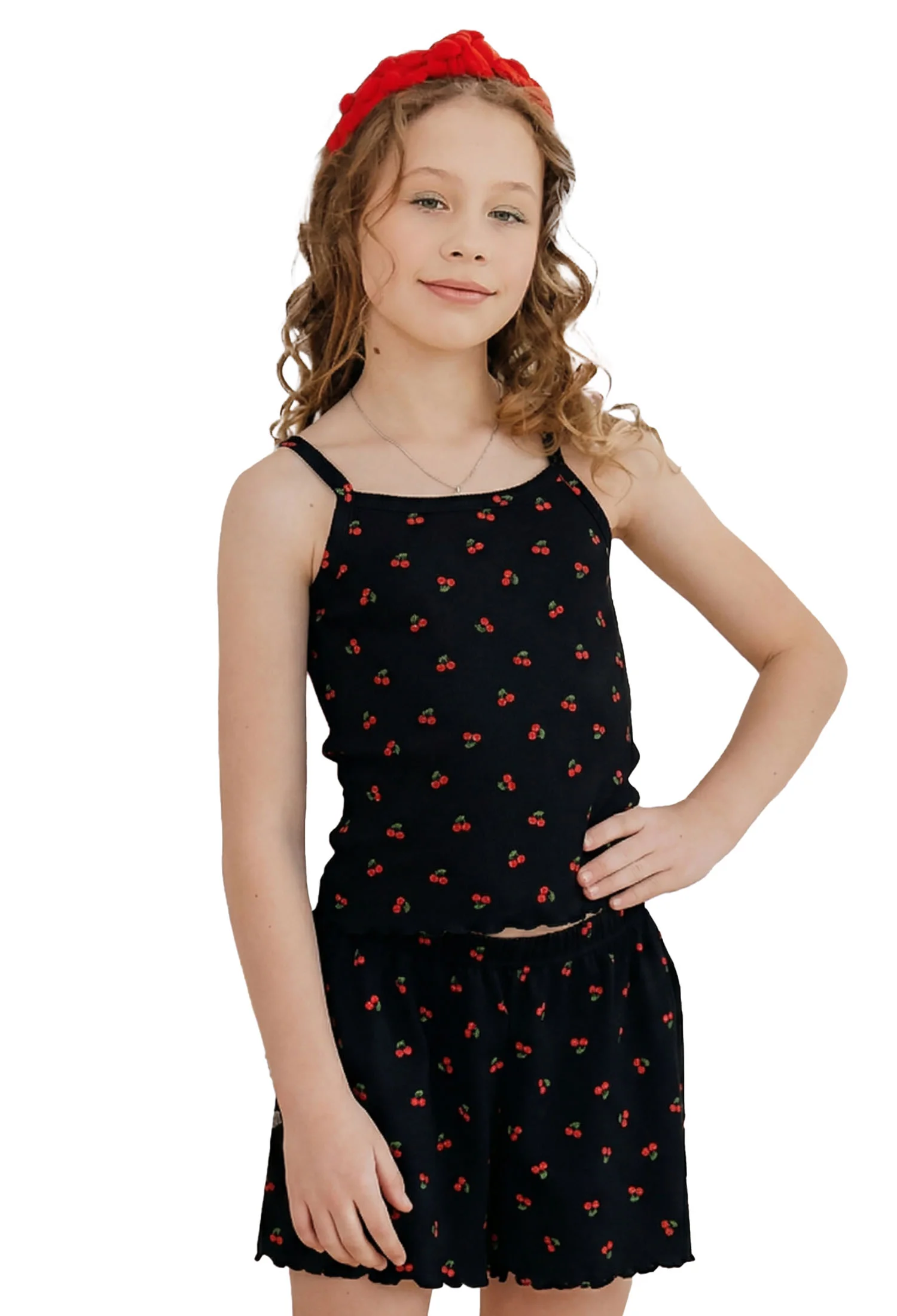 Комплект для девочки майка и шорты (FBP_048)