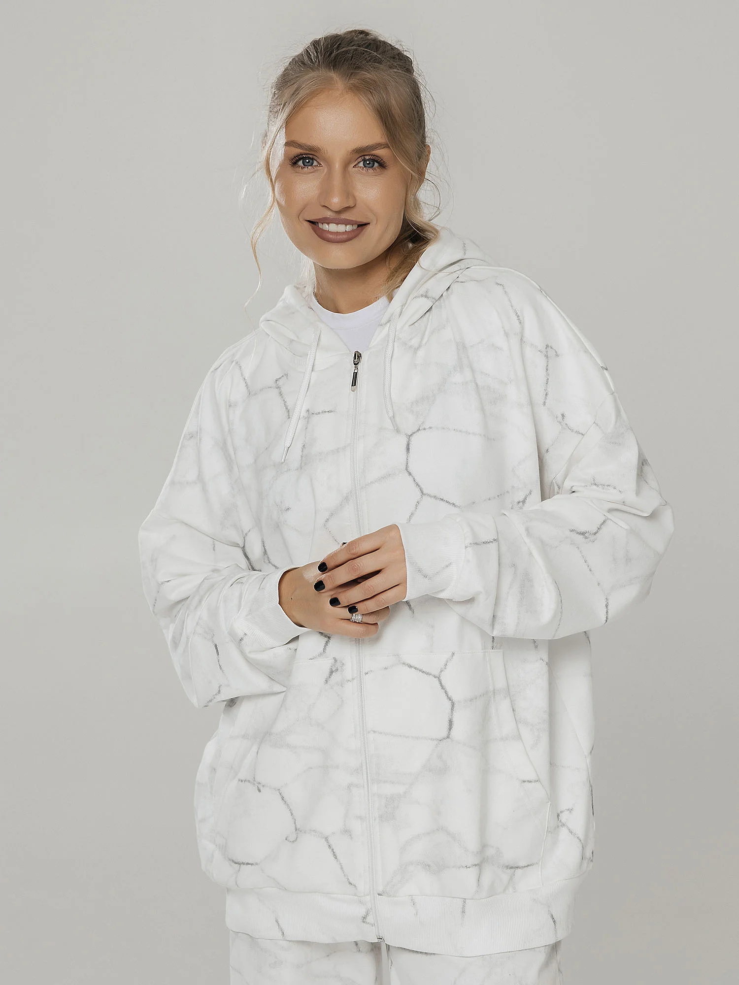 Худи на молнии (пуловер) унисекс (025_ЛП26)