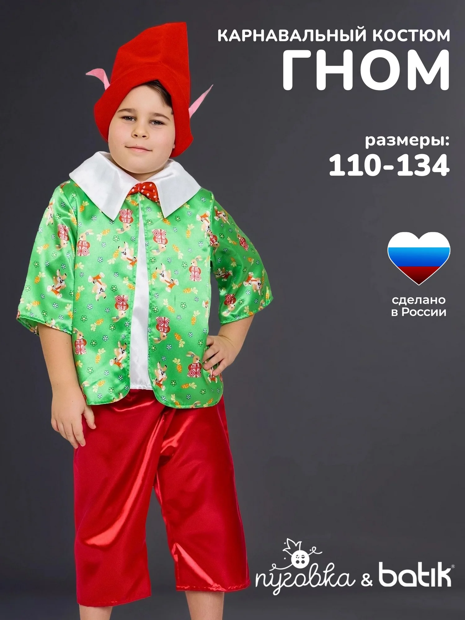 Костюм Гном Вася (2191 к-24)