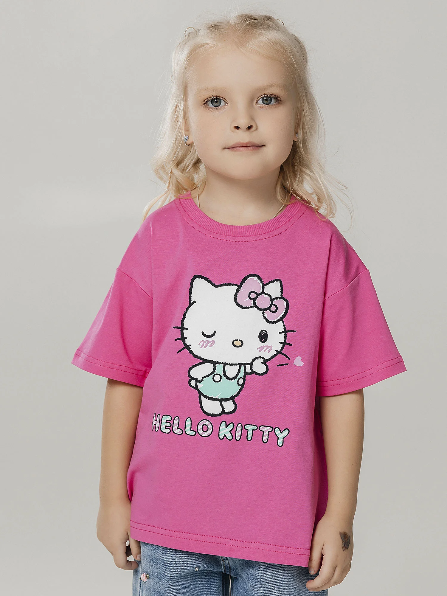 Футболка для девочки (011_ЛС26)