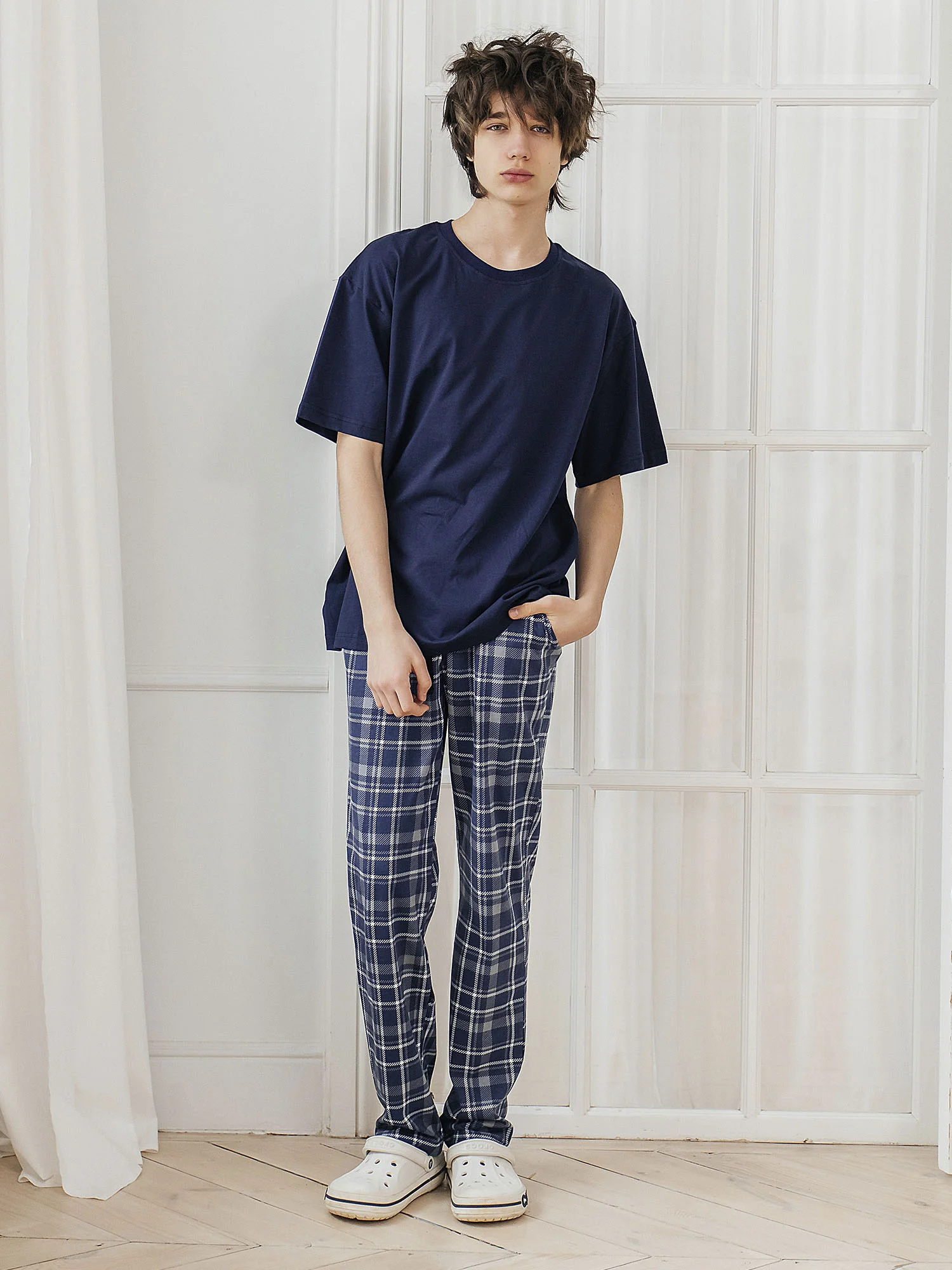 Комплект для мальчика (футболка и брюки) (FBP_078)