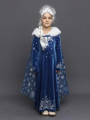 Костюм Эльза зимнее платье (9004 к-21)