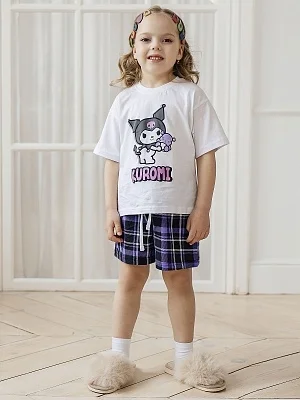 Комплект для девочки (футболка и и шорты) (FBP_058)