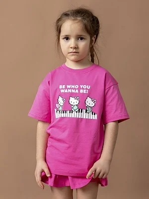 Футболка для девочки (009_ЛС26)