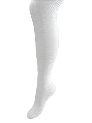 Колготки ажурные с пяткой косичка (K301)