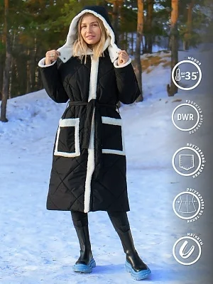 Пальто для девочки Герда (441-24з)