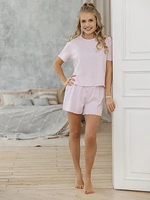 Комплект для девочки (футболка и шорты) (FBP_063)