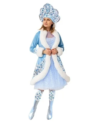 Костюм Снегурочка Боярская (3025 к-22)