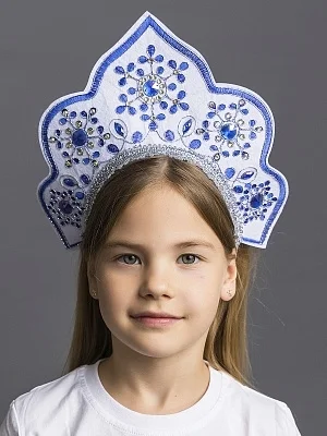 Кокошник Снегурочка (1038 к-18)