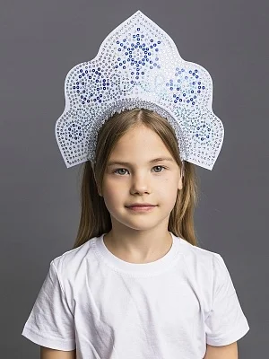 Кокошник Снегурочка Танюшка (1061 к-19)