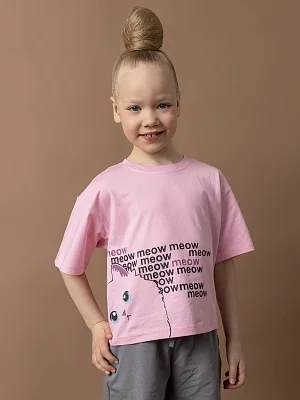 Футболка для девочки (007/1_ЛС26)