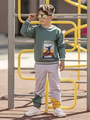 Свитшот для мальчика длинный рукав (010_ОС22)