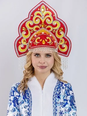 Кокошник Русская Красавица (1102 к-24)