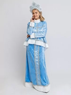 Костюм Снегурочка Настенька взрослая (3001 к-18)