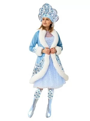 Костюм Снегурочка Боярская (3025 к-22)