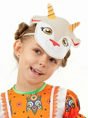 Маска из фетра Коза (1099 к-24)