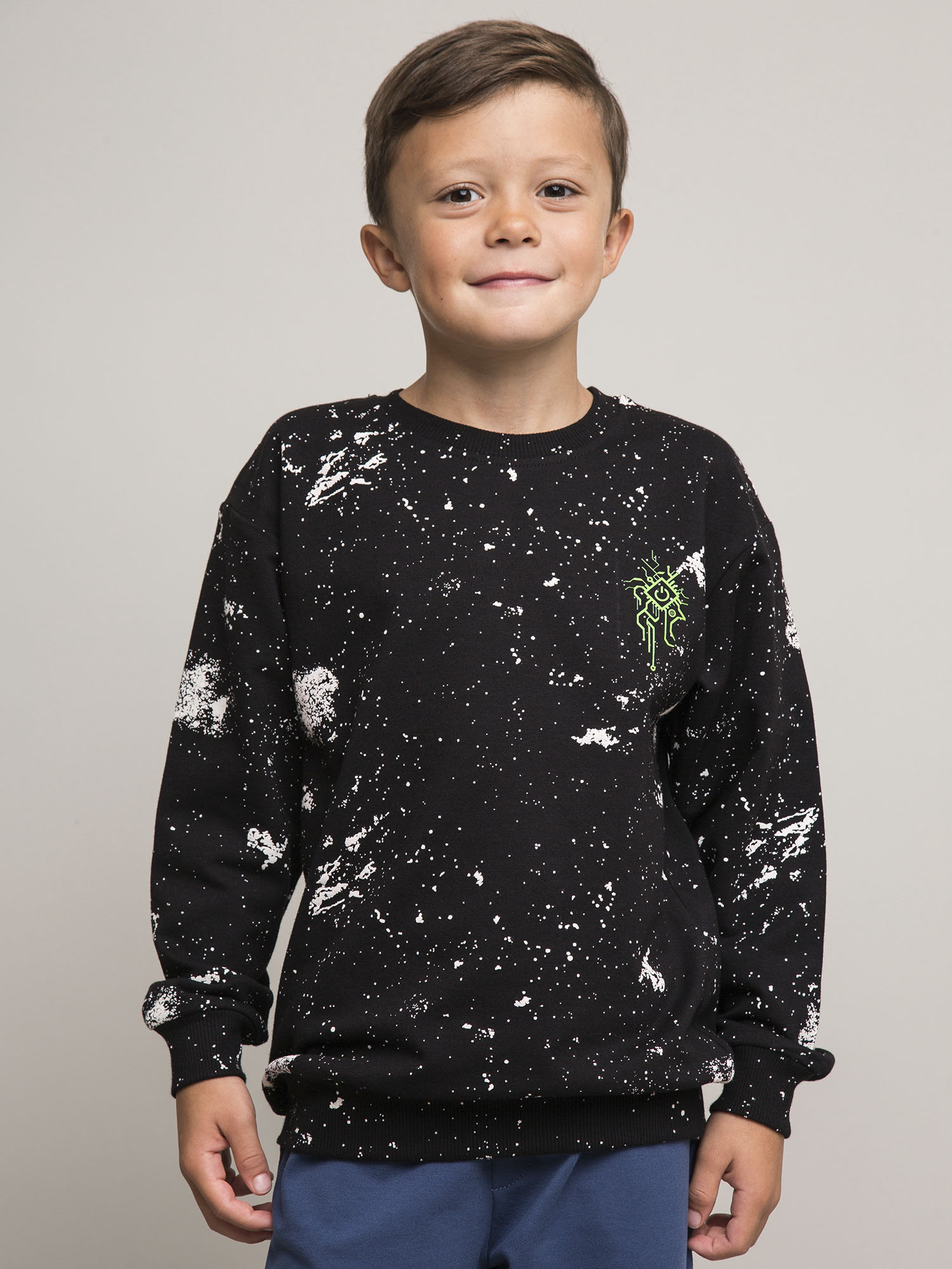 Свитшот пуловер для мальчика (046_ОС25)