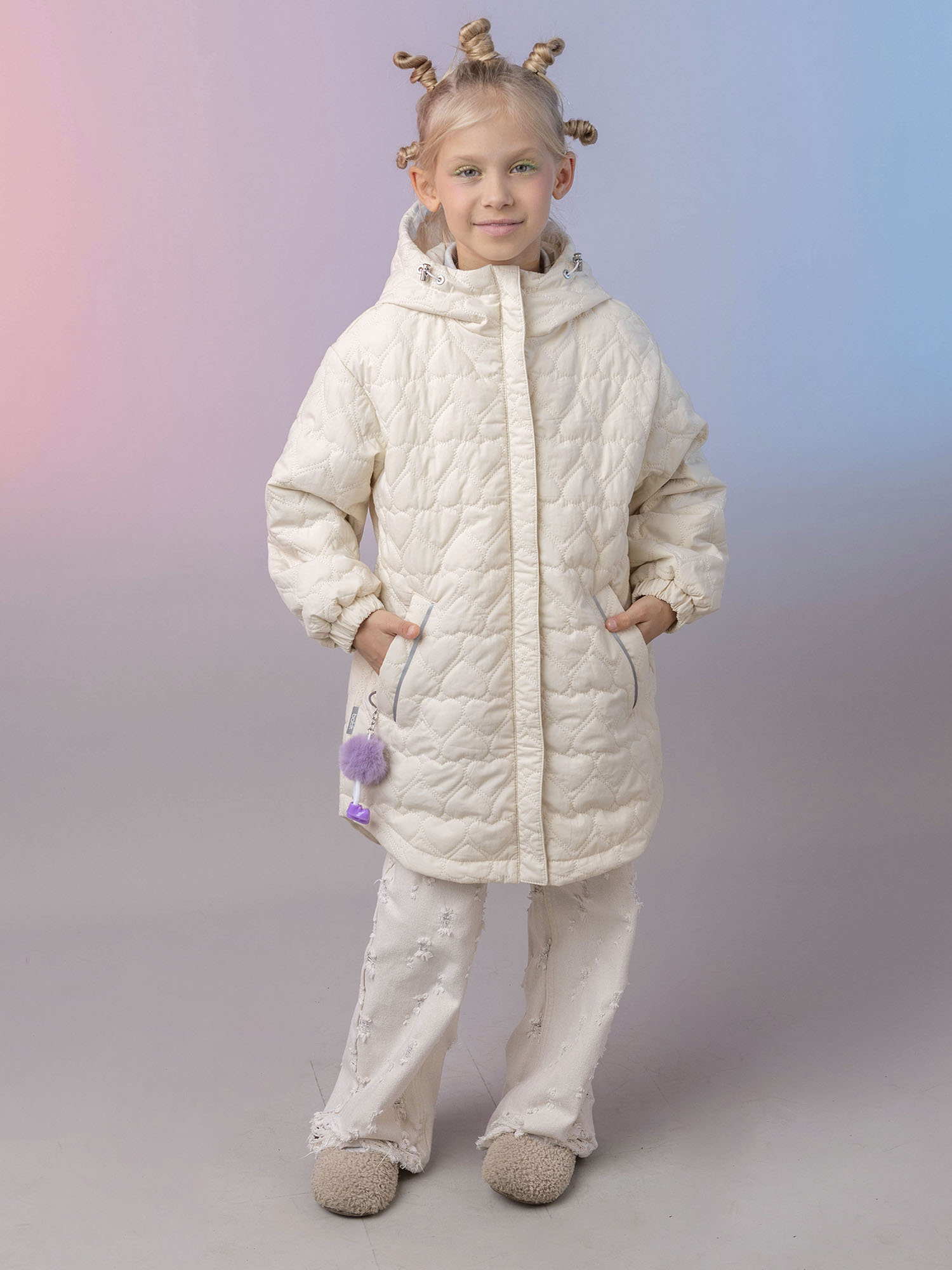 Парка для девочки Ялин (0272-26в)