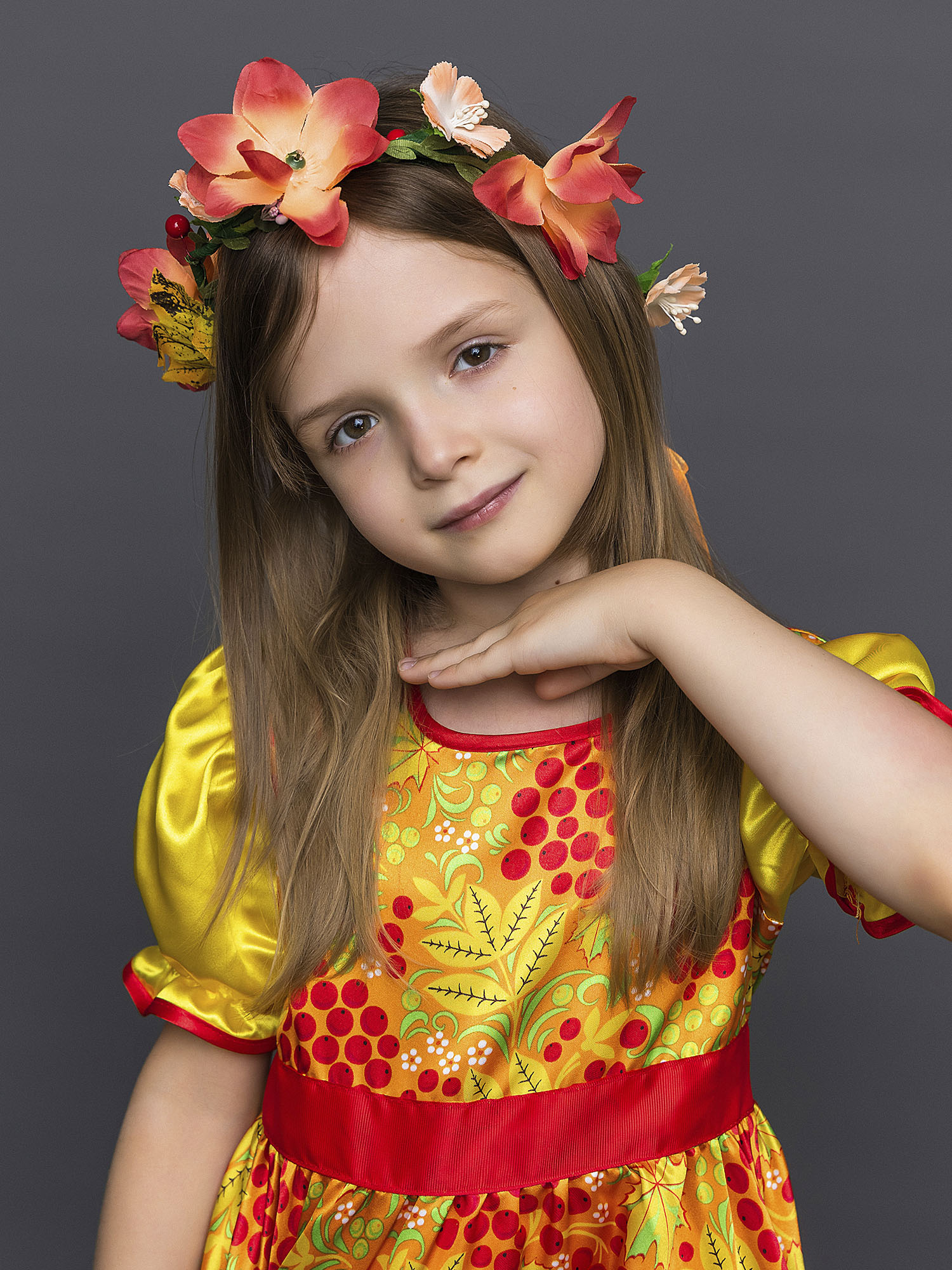 Костюм Осень Хохлома (1046 к-19)