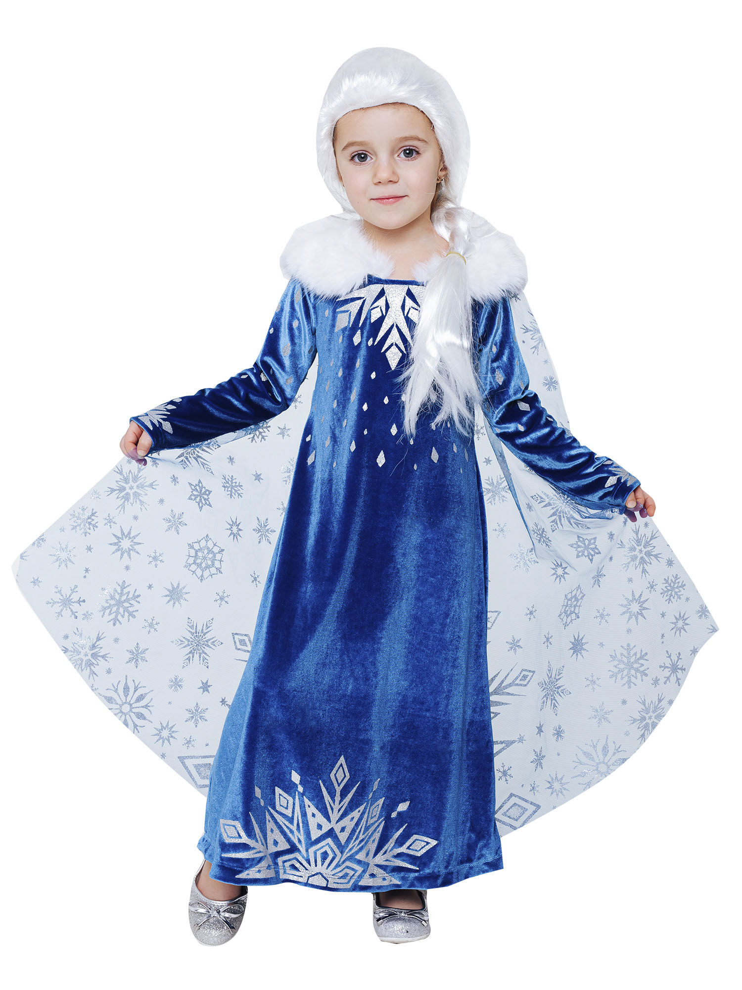 Костюм Эльза зимнее платье (9004 к-21)
