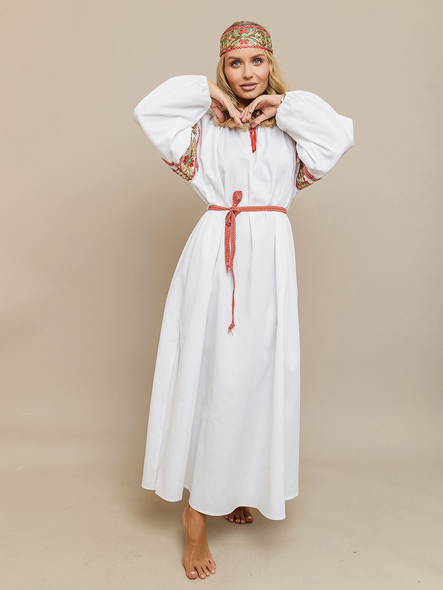 Костюм Купава платье-рубашка взрослая (5038 к-25)