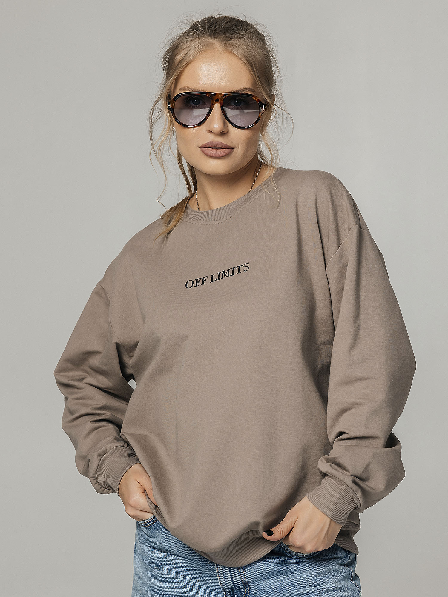 Свитшот (пуловер) унисекс (021_ЛП26)