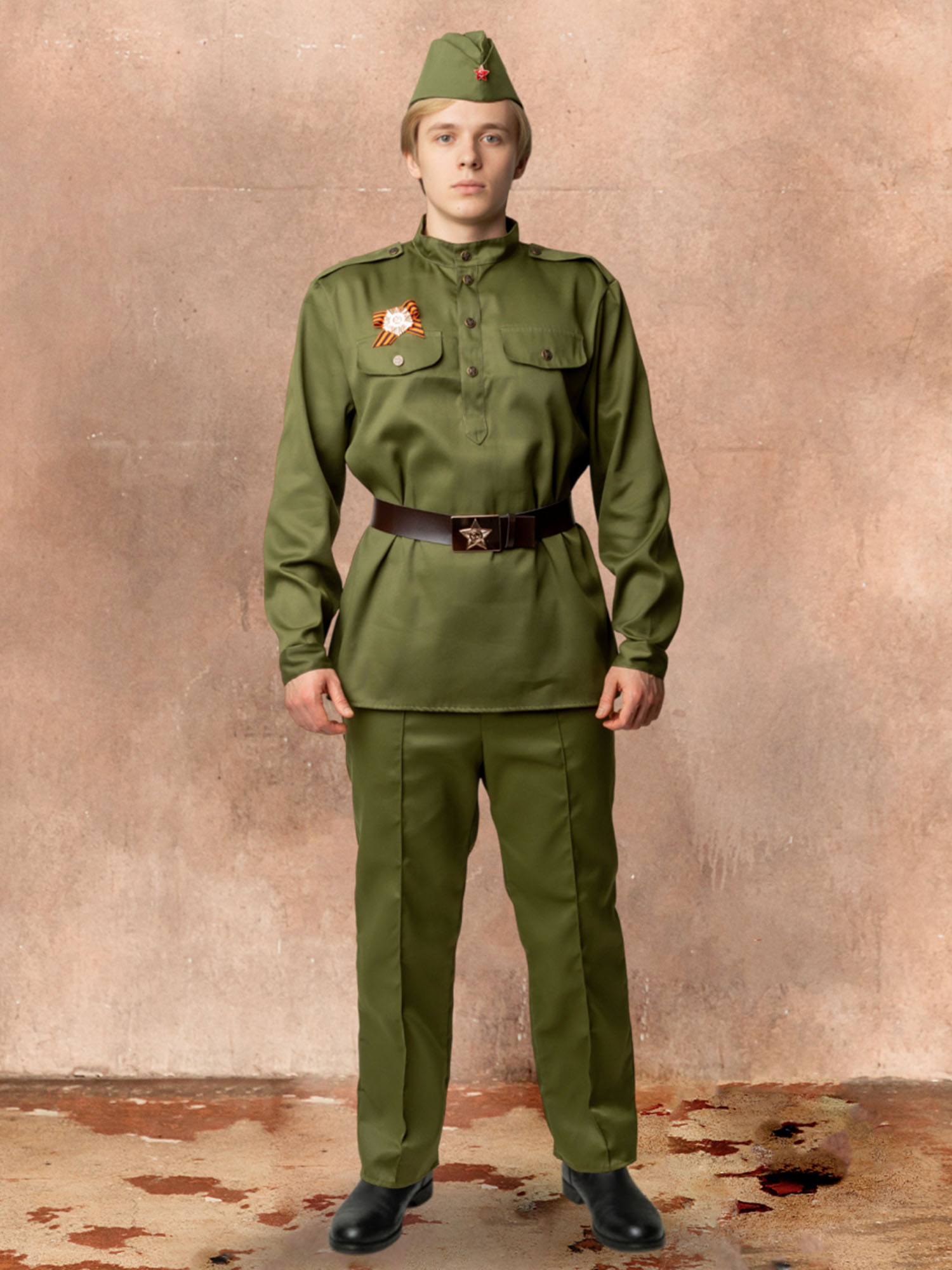 Костюм Солдат взрослый (2110 к-21)