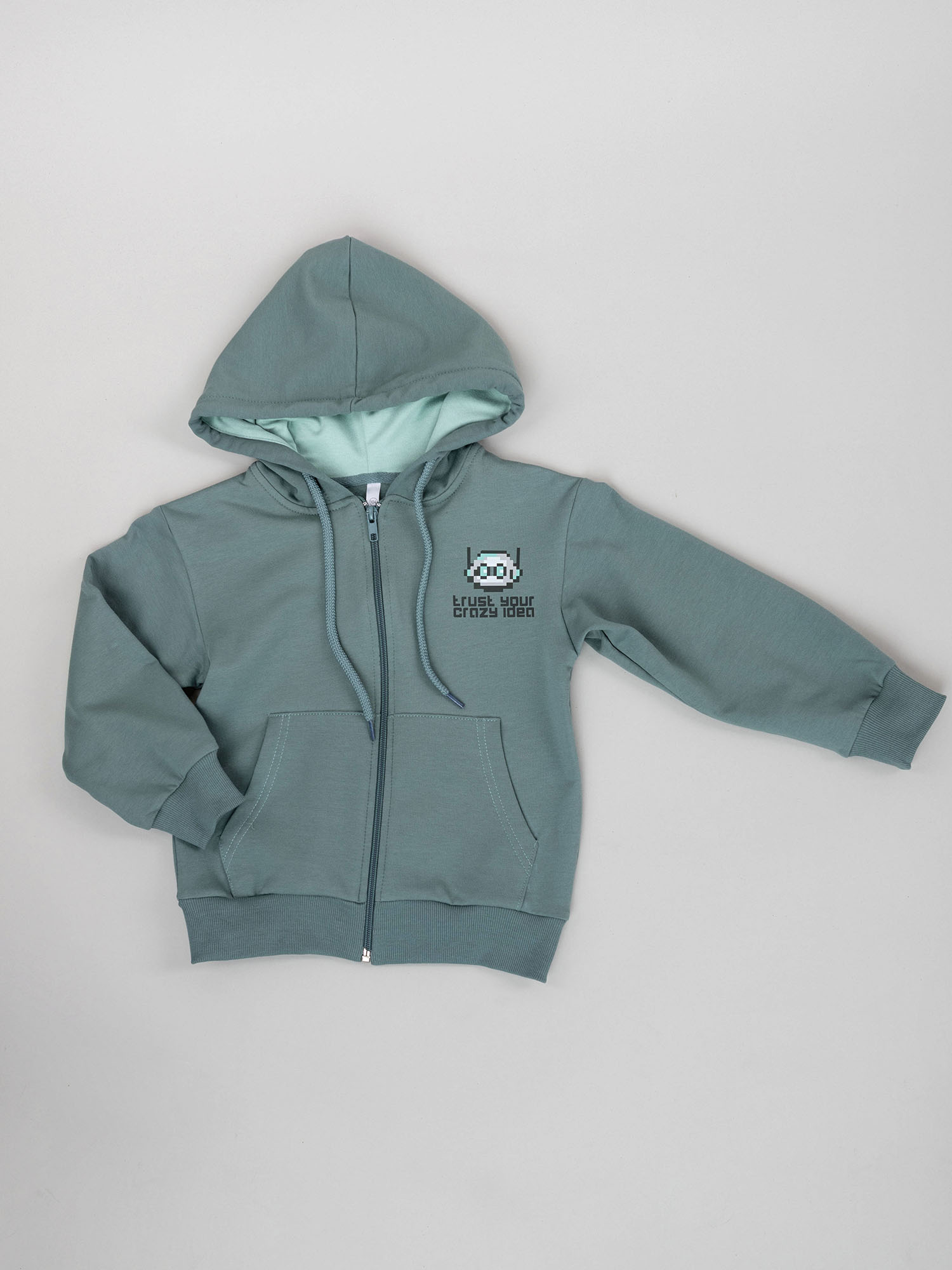 Толстовка на молнии для мальчика (048_ОС25)