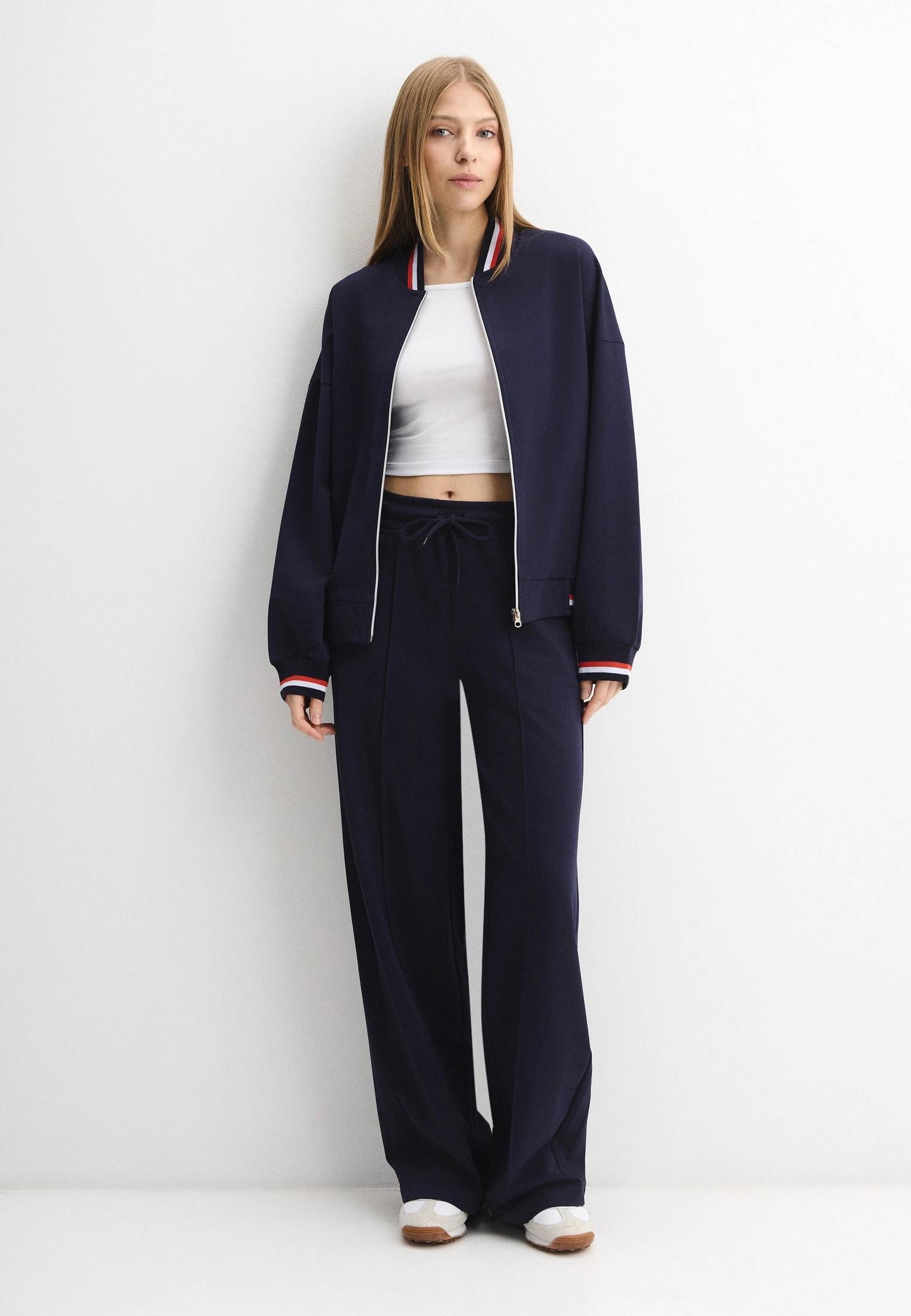 Костюм женский (джемпер и брюки) (FBD 007)