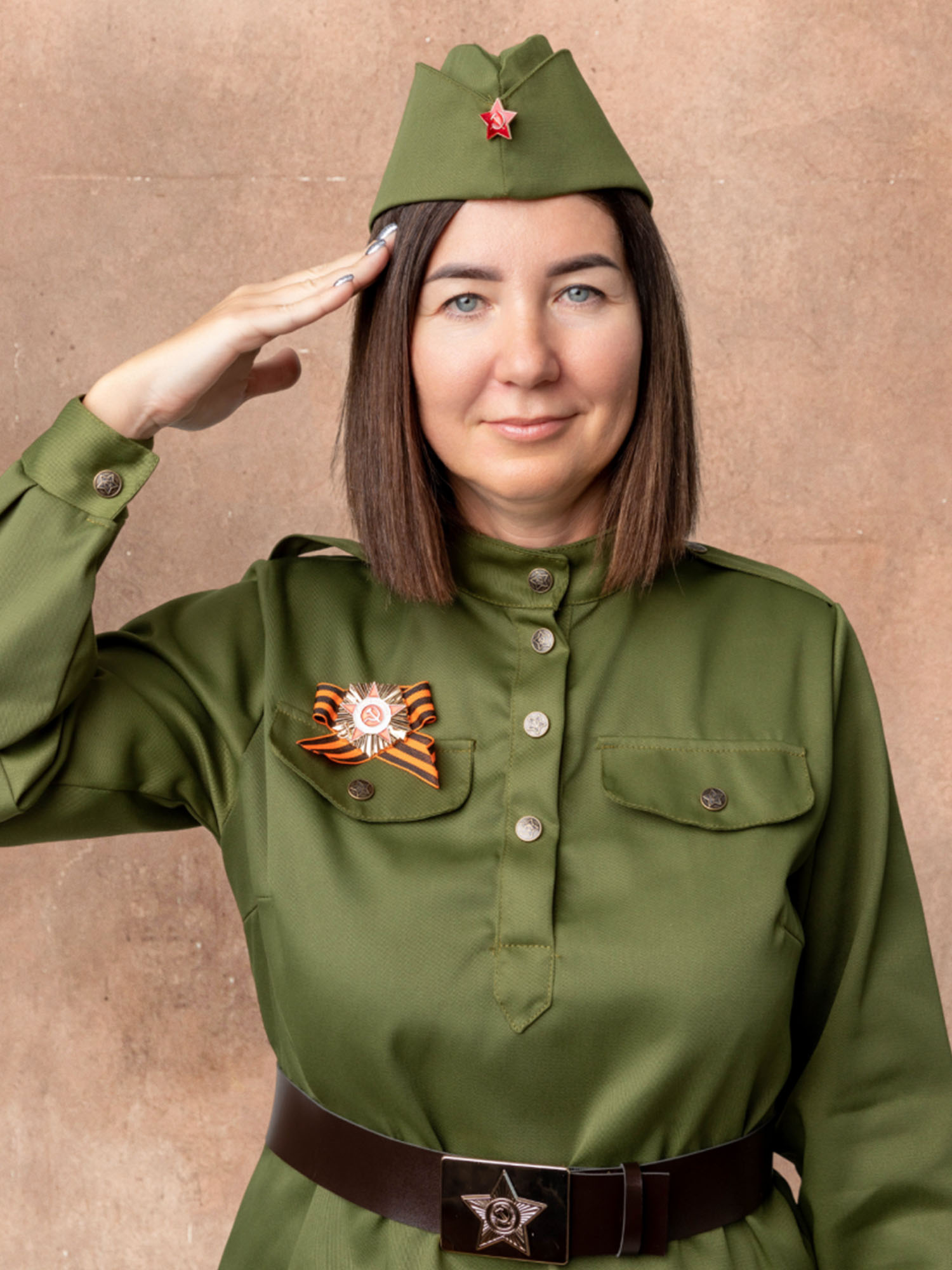 Костюм Солдатка взрослая (2111 к-21)