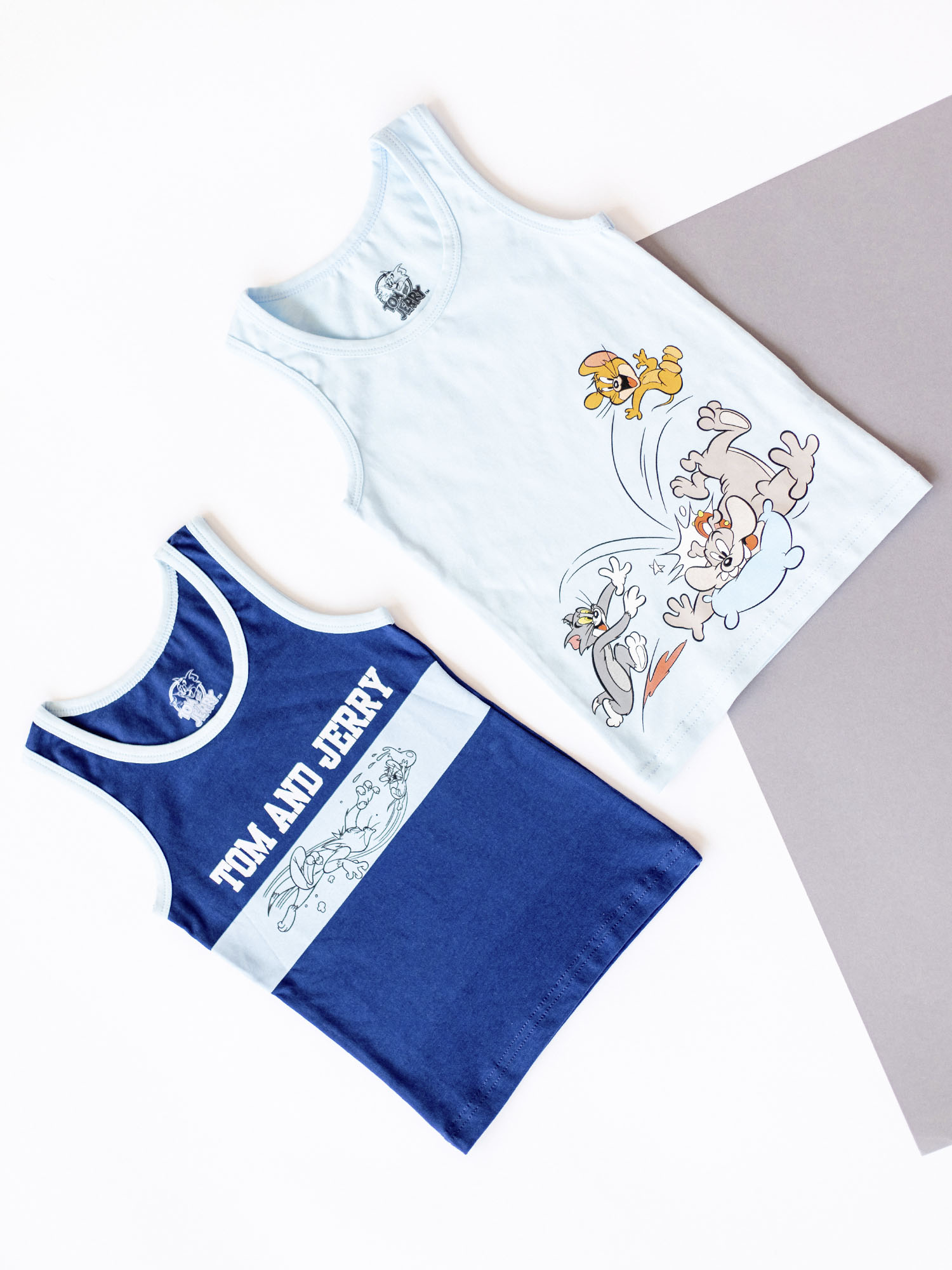 Комплект майка 2 шт для мальчика (0104_НБ21)