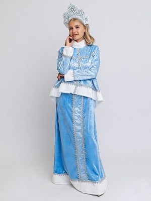 Костюм Снегурочка Настенька взрослая (3001 к-18)