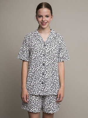 Комплект для девочки (футболка короткий рукав шорты) (005_ОП25)