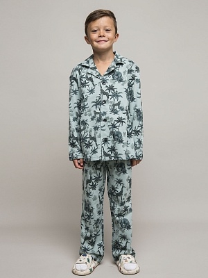 Комплект для мальчика (футболка длинный рукав и брюки) (019_ОП25)