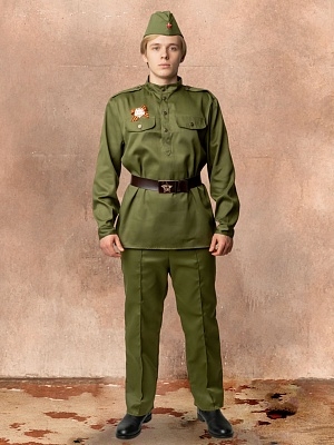 Костюм Солдат взрослый (2110 к-21)