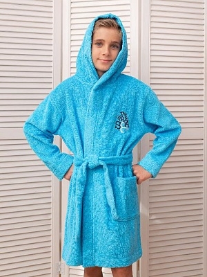 Халат двухсторонняя махра для мальчика (01451_BAT)