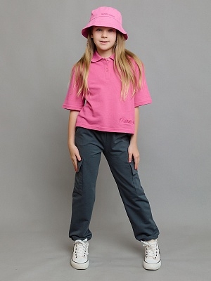 Футболка поло с коротким рукавом (007_БП24)