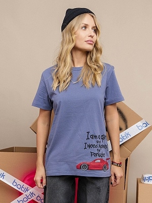 Футболка с коротким рукавом (085_БК25)