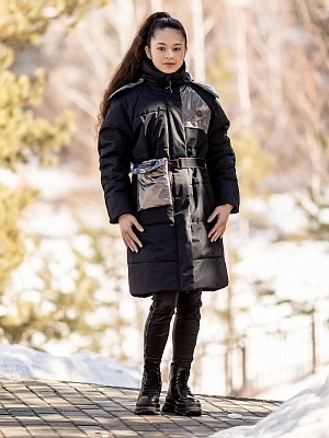 Пальто для девочки Сицилия (135-23з)