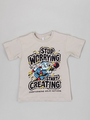 Футболка короткий рукав для мальчика (034_ОС25)