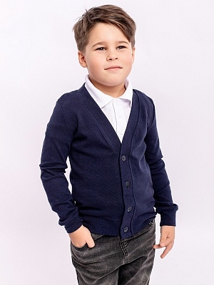 Кардиган для мальчика с длинным рукавом (027_ШК22)