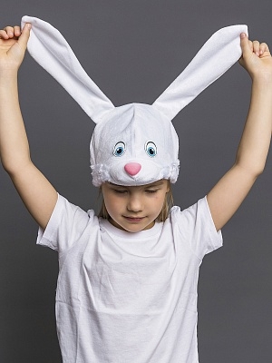 Маска Заяц белый (4019 к-18)