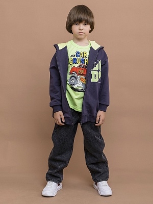 Толстовка на молнии для мальчика (023_ЛС25)