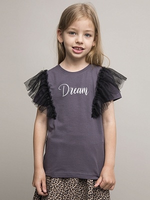 Футболка короткий рукав для девочки (002_ОС25)