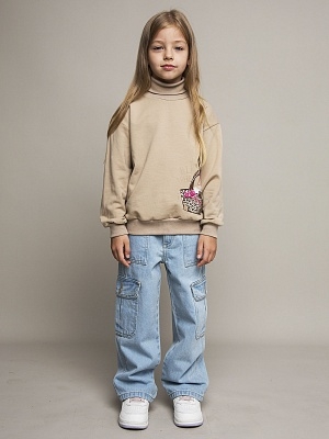 Водолазка джемпер для девочки (026_ОС25)