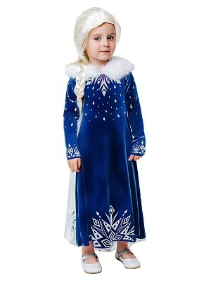 Костюм Эльза зимнее платье (9004 к-21)